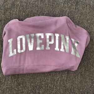 PINK Victoria's Secret Purple Crew Neck Sweater